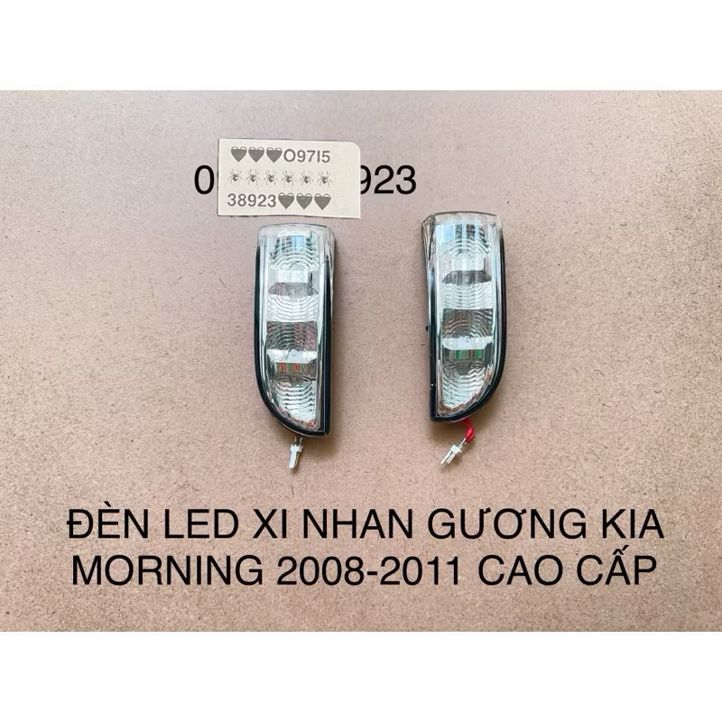 XI NHAN GƯƠNG KIA MORNING 2008-2011 CAO CẤP CÓ ẢNH KÈM THEO