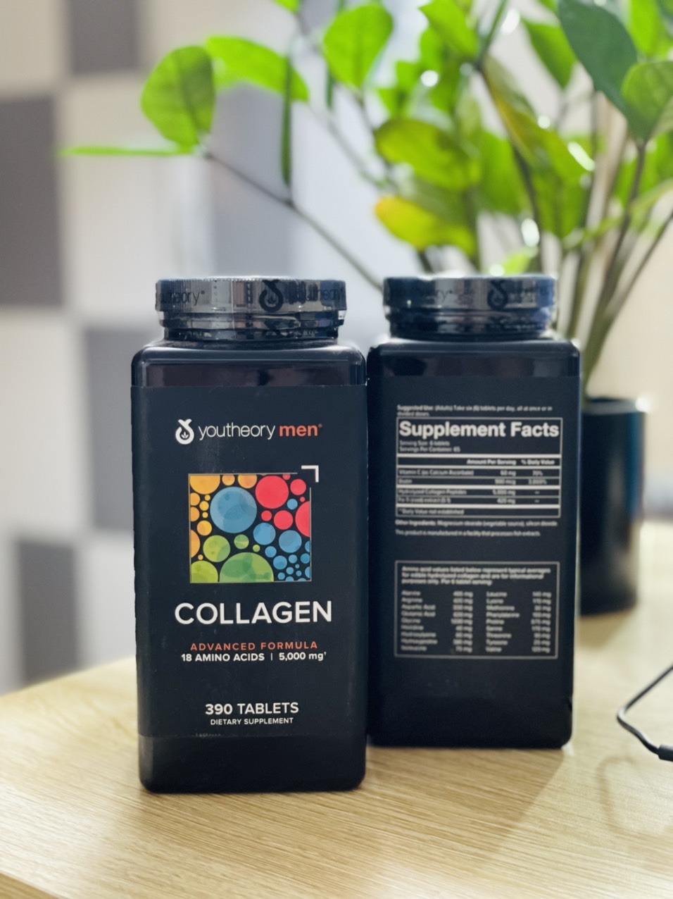 HCM Viên uống Collagen cho nam Youtheory Collagen for Men Mỹ 390 viên