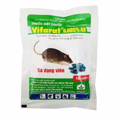 Thuốc Chuột Vifarat 0.005% - Dạng Viên