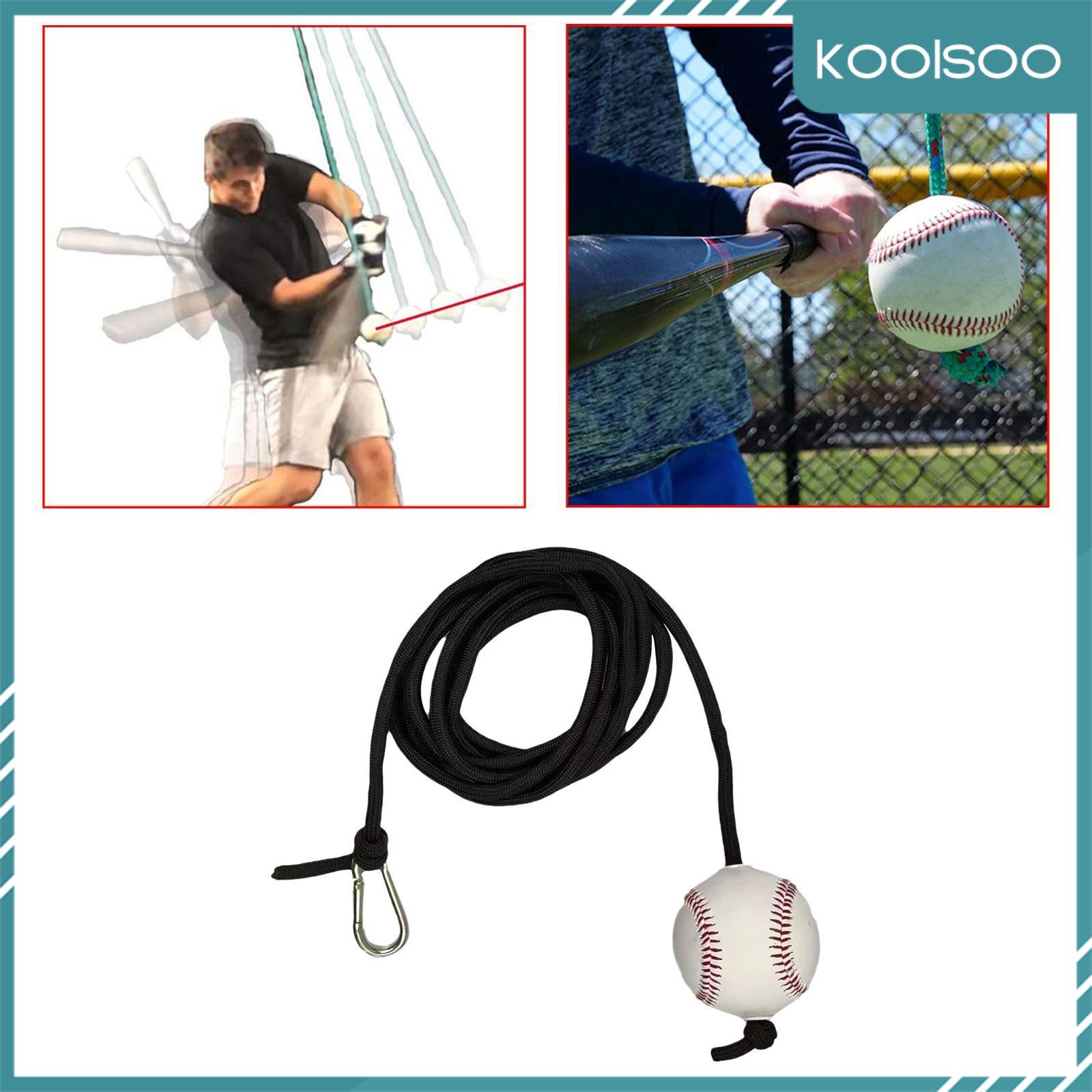 Koolsoo Ban nhạc ném bóng chày bóng chày huấn luyện viên ném bóng chày đa chức năng dây tập thể dục bóng chày tập luyện cánh tay cho trẻ em người lớn tập thể dục