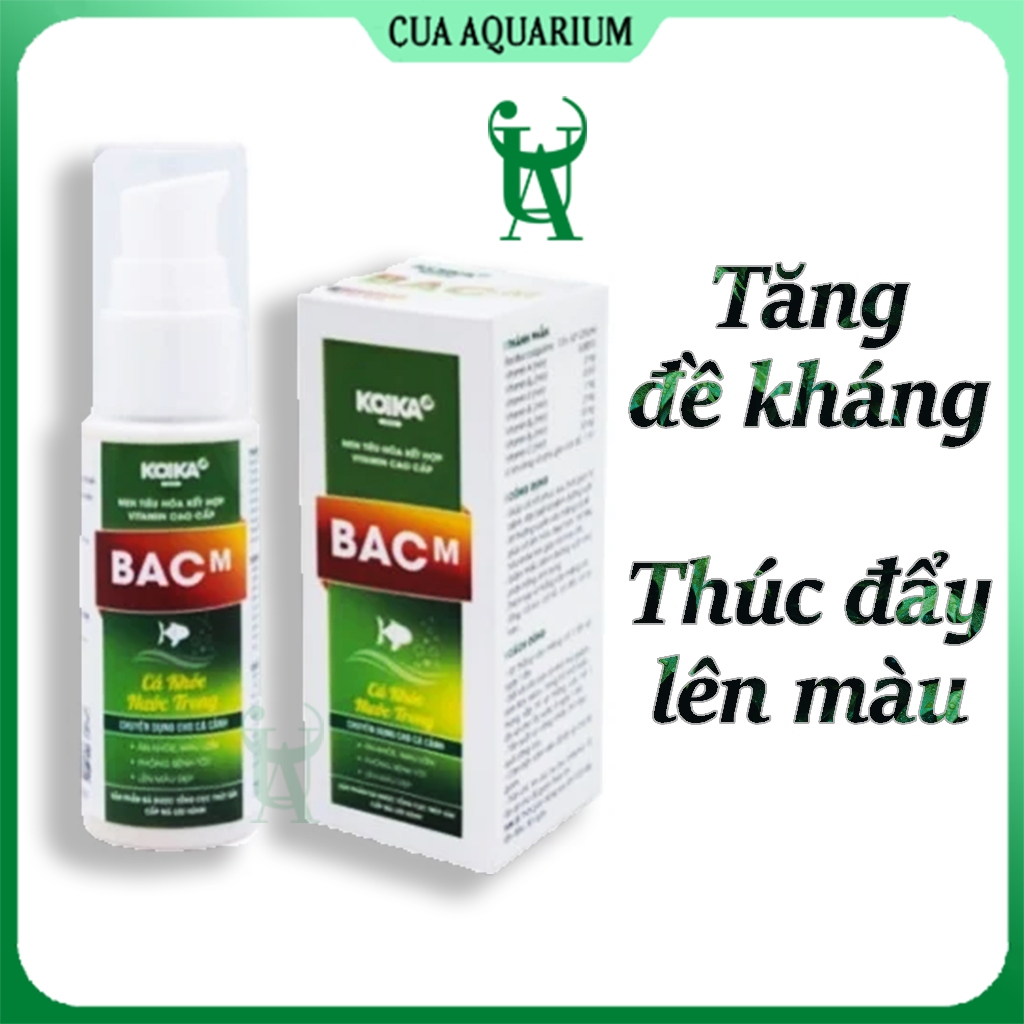 Koika bac m men tiêu hóa kết hợp vitamin cho cá