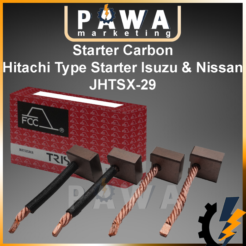 Qiilu Starter Carbon Brushes Holder, Car Starter Carbon Brush Holder Metal+ABS price in Saudi