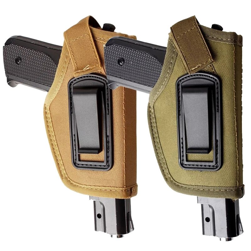 Universal Tactical Holster Concealed Carry Holsters Belt Metal Clip IWB