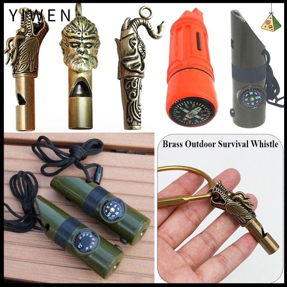 YIWEN Portable Outdoor Camping Hiking Necklace Accessories Mini Equipment