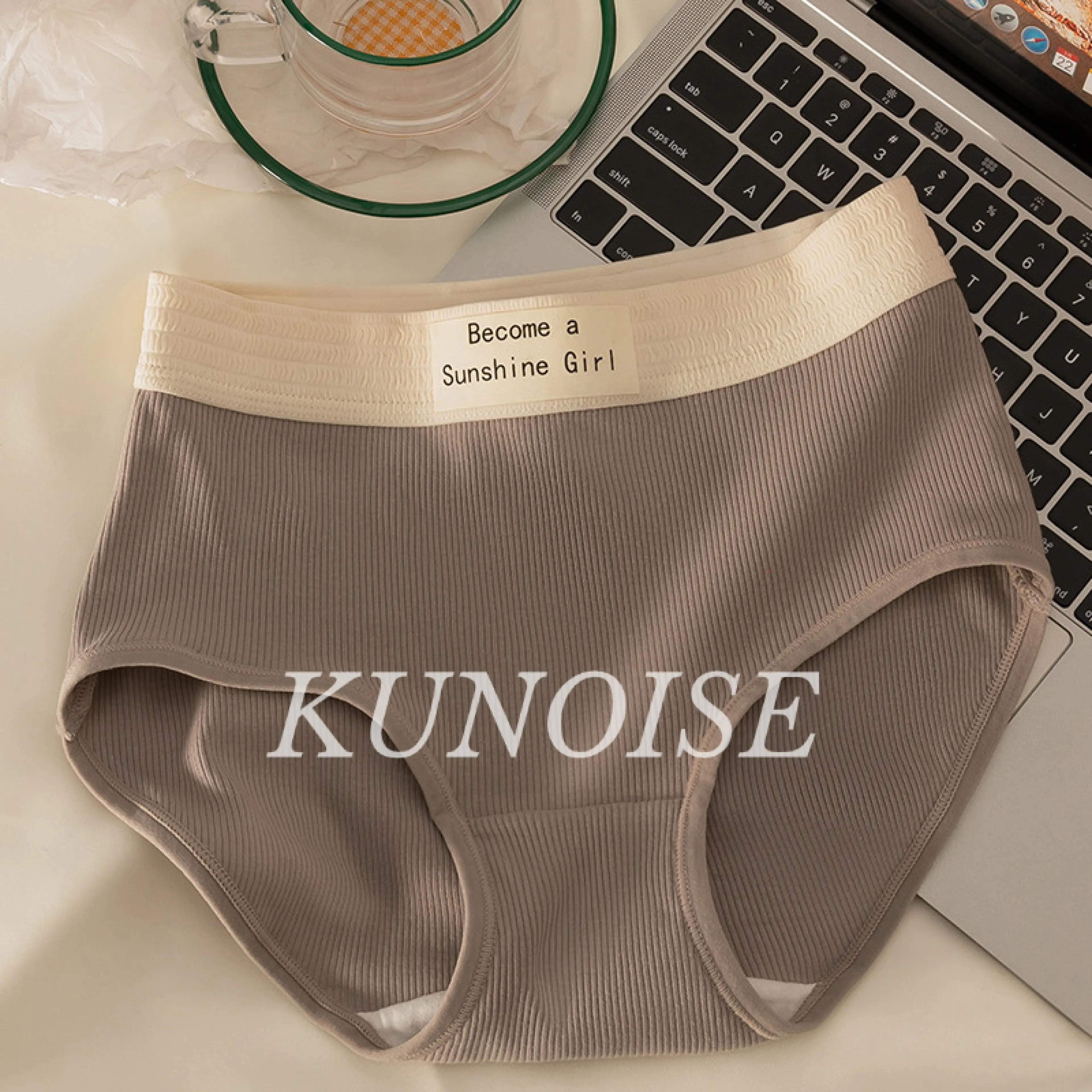 Kunoise Women's Seamless Underwear Is Comfortable and Has Anti-Bacterial and Quick-Drying Properties. - รูปที่ 1