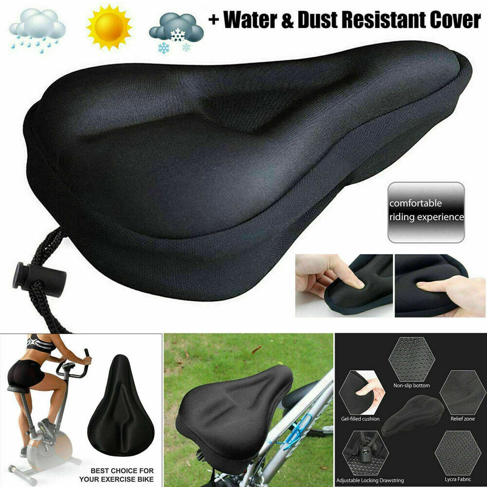 padded spin bike seat cover