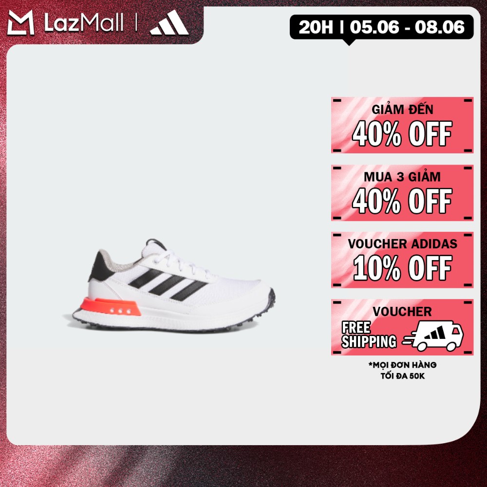[6-8.6-MUA 3 GIẢM 30%+VOUCHER 5%] adidas Đánh gôn Giày Golf Đinh Liền S2G 24 Trẻ Em Trẻ em trắng IH8541