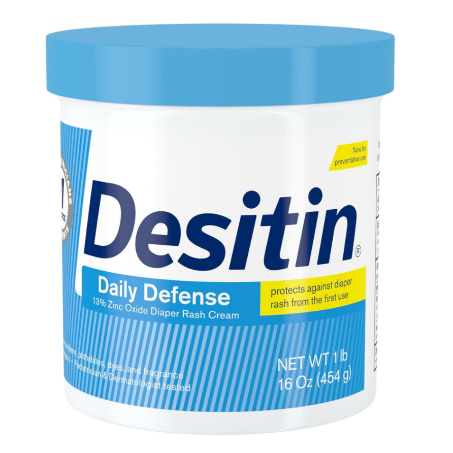 Desitin Daily Defense Baby Diaper Rash Cream / Maximum Strength Baby Diaper Rash Ointment