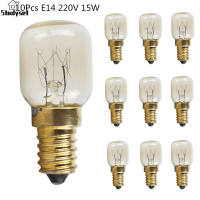 Studyset IN stock 10Pcs 15W/25W E14 220V 300 Degree High Temperature Resistant Microwave/Oven Bulb
