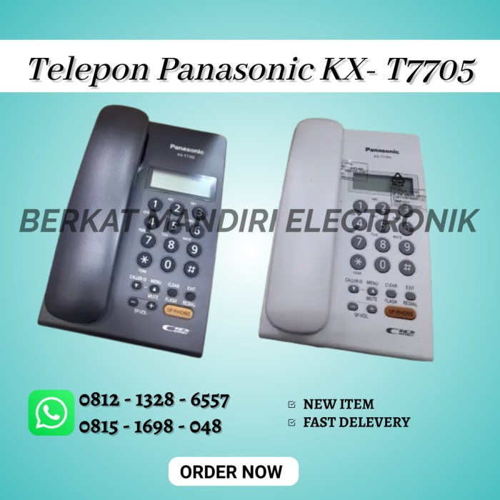 TELEPON PANASONIC KX-T7705-Shelishop13 Giá 601,000 Đồng*Miễn phí vận chuyển