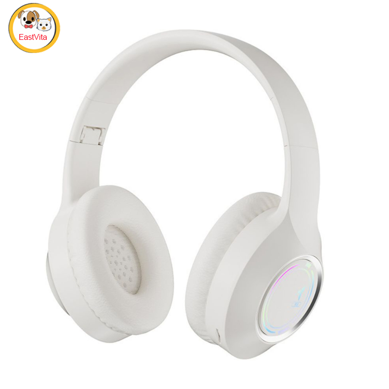 M3 Wireless Headset Noise Canceling Foldable Stereo Earphones LED Over Ear Headphones For Cell Phone PC Laptop ราคา 239 บาท*ส่งฟรี