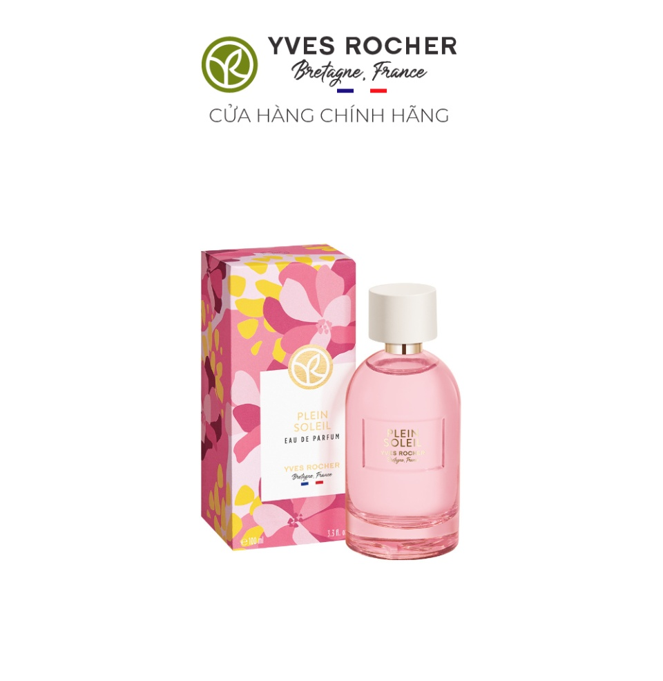 Nước hoa pleines natures eau de parfum plein soleil spray bottle 100ml