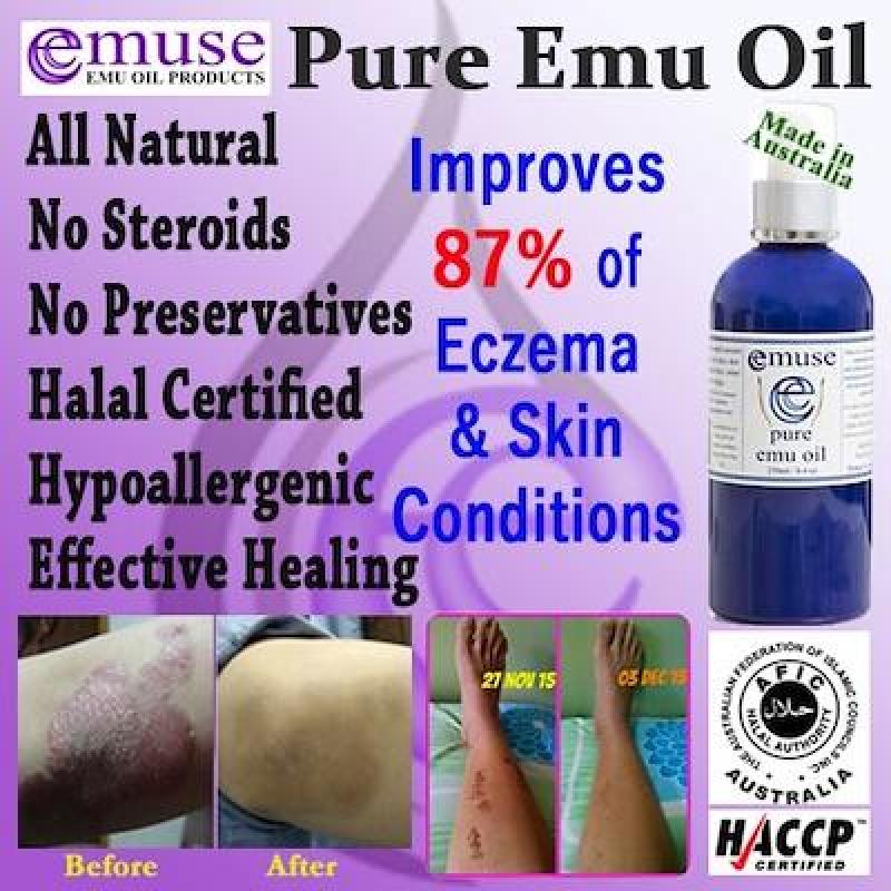 Buy Australia Emuse 100% Pure Emu Oil 50ml / HACCP and Halal Certified Singapore