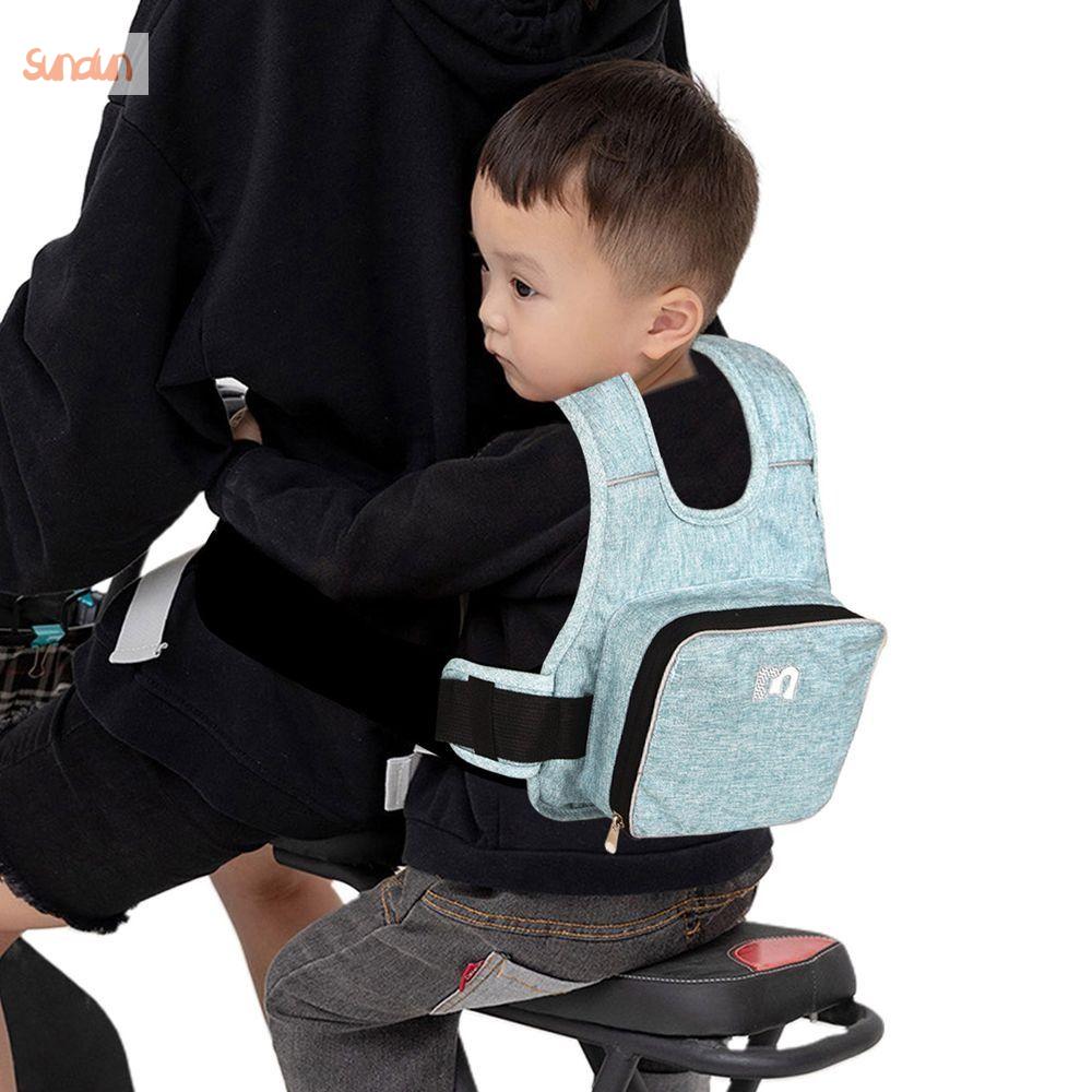 SUNDUN Bọt biển tổng hợp Dây đai áo vest yên xe máy Có thể điều chỉnh có dải phản quang Dây đai an toàn cho trẻ em Phổ quát Thoải mái Trẻ em từ 9 tháng đến 12 tuổi
