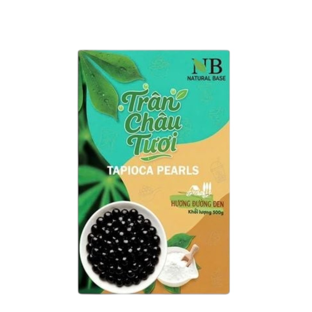 Trân châu NB hộp 500g - ĐƯỜNG ĐEN