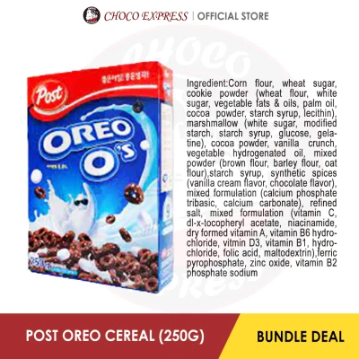 Post Oreo Breakfast Cereal 250G (Imported from Korea)