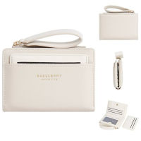 [SG Instock] Classic short wallet bifold coin purse for women baellerry Korean style casual mini purse