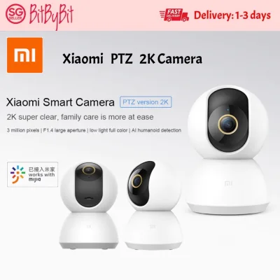 2020 Xiaomi Mijia Smart IP Camera PTZ 1296P- 2K 360 Angle Video WiFi Night Vision Wireless Security Camera
