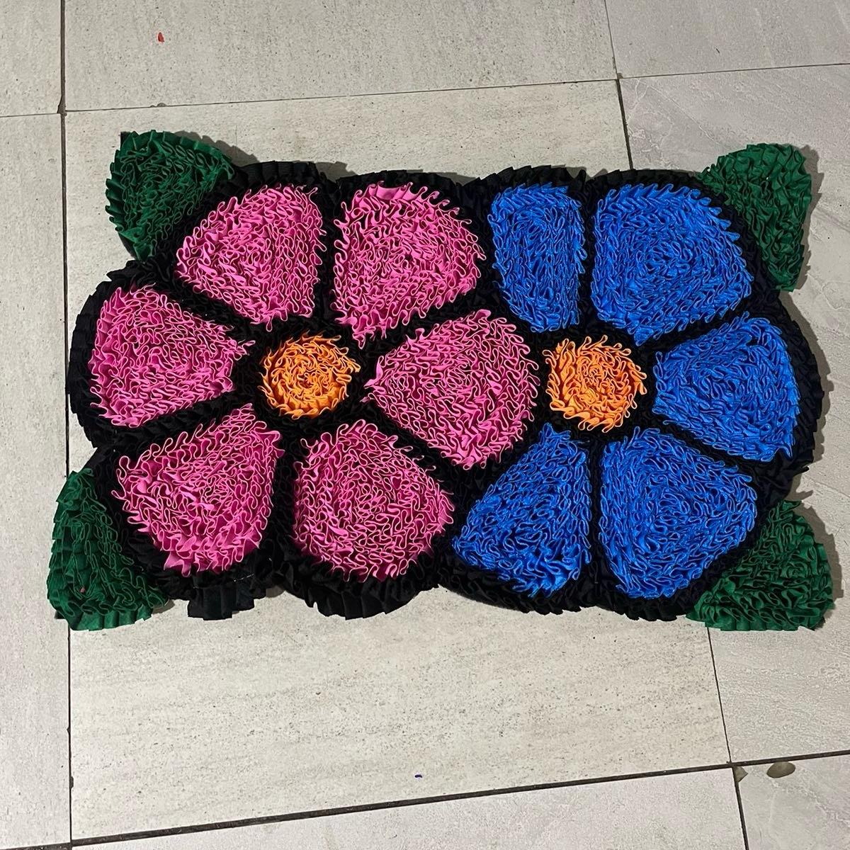 Combo 2 tấm thảm bông đôi kích thước chuẩn 40-60cm giá 100k
