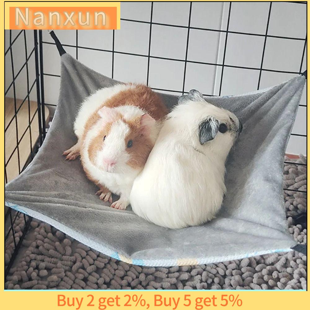 NWSJ Lụa băng Võng chuột lang Thoáng khí Hai  Võng cho chuột Hamster Sáng Tạo Thân thiện với làn da Đồ dùng cho thú cưng nhỏ
