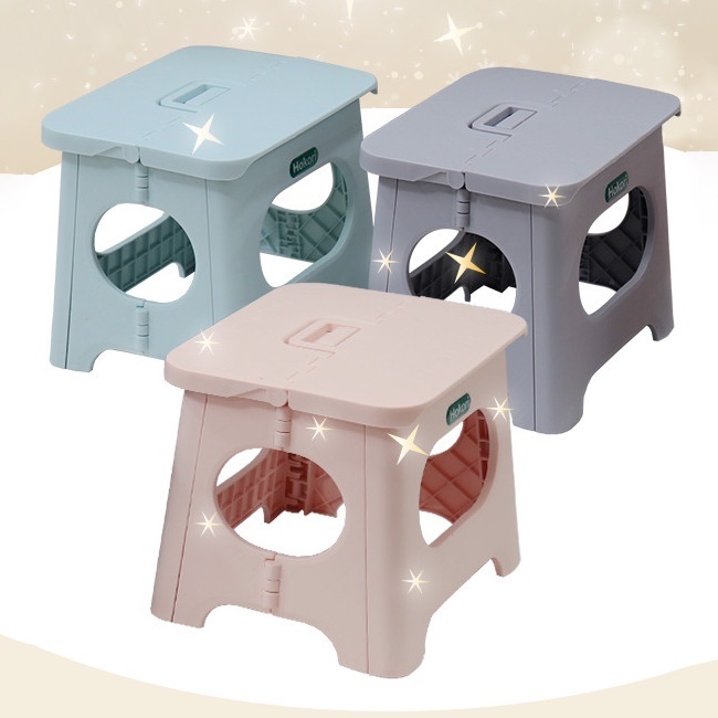 Ghế Xếp Gấp Gọn Lùn Hokori Nhựa Việt Nhật 2058.Ghế xếp cao tiết kiệm không gian nhựa Việt Nhật