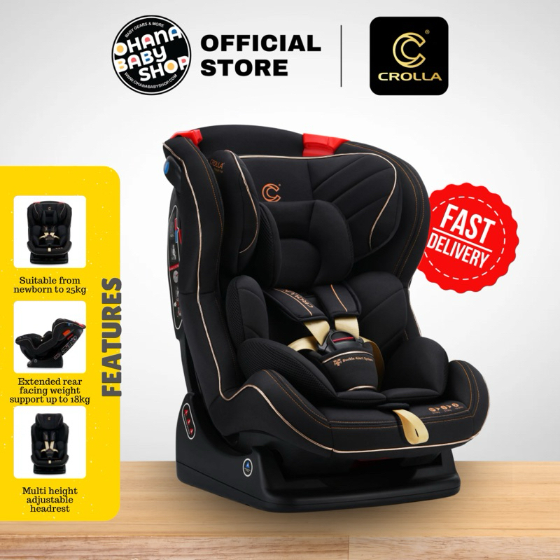Crolla Alpha Gold Baby Car Seat | Car Seat Baby | Kids Car Seat