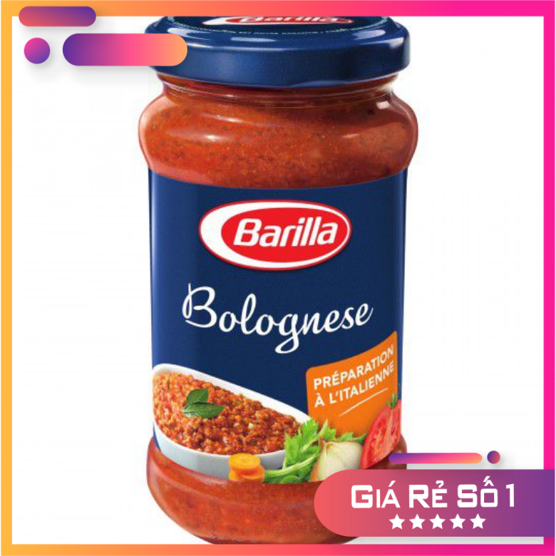 Sốt Mỳ Ý, sốt cà chua thịt bò băm Bologne Barilla