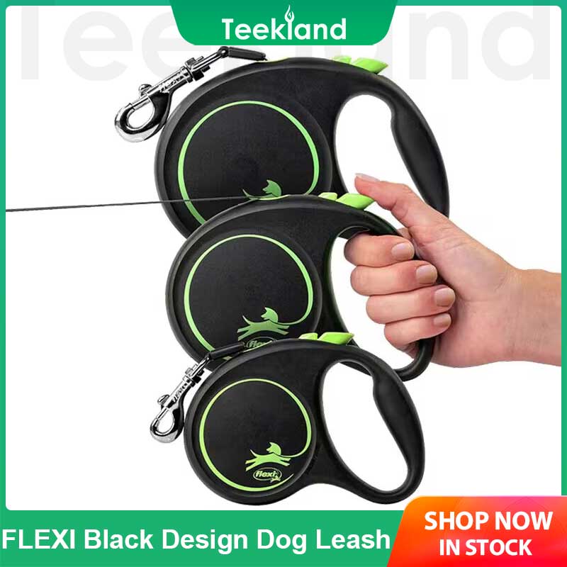 Teekland Dog Leash Teddy Golden Retriever Leash Small Medium Large Dogs Cats Walking Leash Pet Accessories FLEXI Black Design 5M ราคา 1,297 บาท*ส่งฟรี