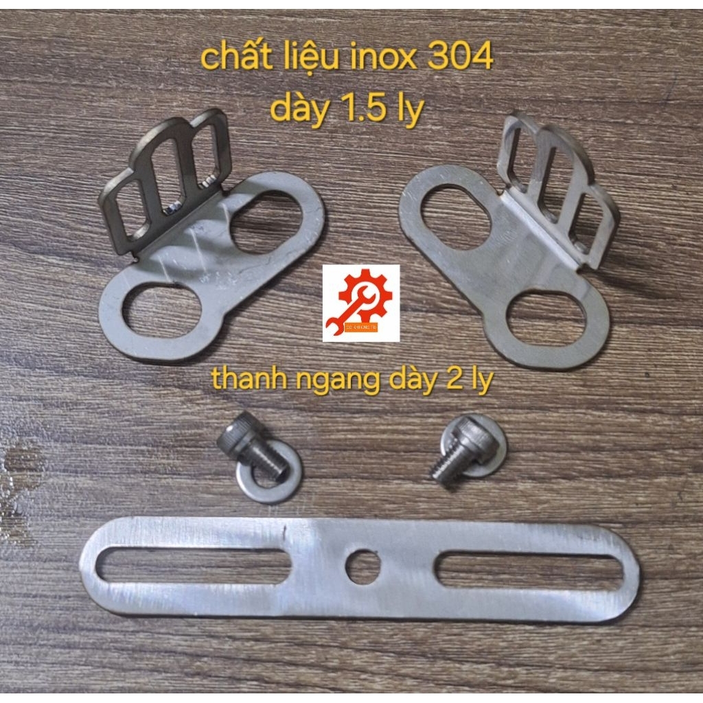 Pát Chẳng Ba chân phuộcGắn Bi Cầu Trợ Sáng (dày 2ly) Winner sonic Satria ex Phụ Kiện xe máy L4x