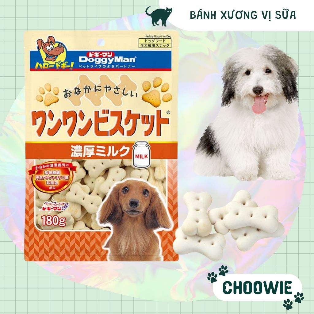 Bánh quy sữa cho chó doggyman