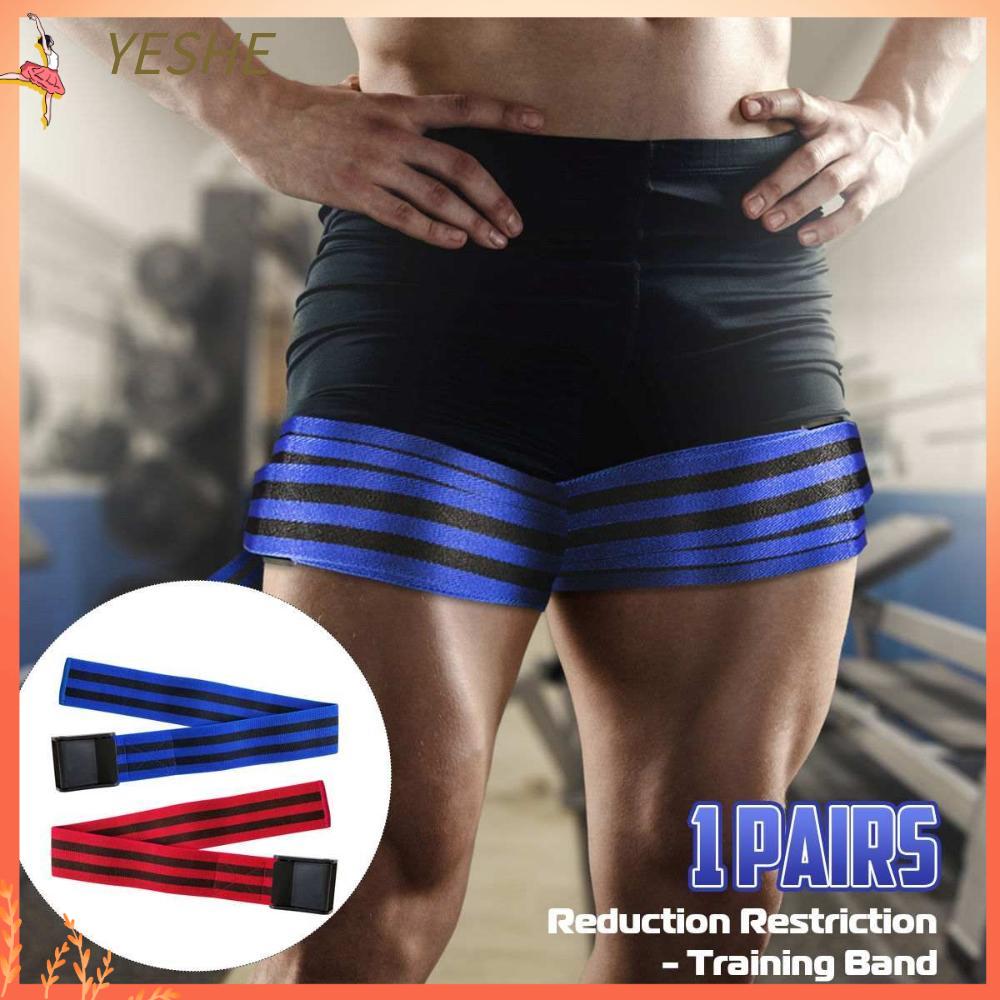 YESHE 2Pcs  Cử tạ  Chân   Thể dục   Phụ kiện thể thao   Tập cơ hông   Tập cơ hông   Thiết bị tập gym  Băng hạn chế lưu lượng máu   Băng tập luyện tắc mạch