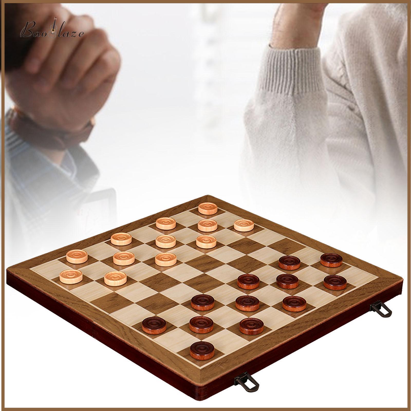 Chess Set Board Strategy Game Folding Chess Game Family Board Games Chess Checkers Board Game Set for Ages 8 and up Kids ราคา 1,362 บาท*ส่งฟรี