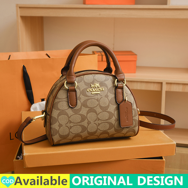 Shop Coach Rowan Satchel Bag Leather online Lazada .ph