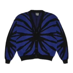 Roofair - Destructive Knitwear Cardigan Blue