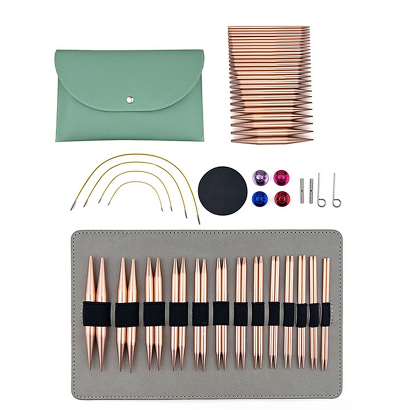 13 Pairs of Interchangeable Circular Knitting Needles Set Circular Knitting Needles Knitting Needles3mm-10mm