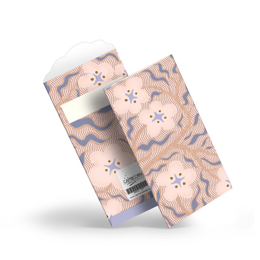 Capricorn Design Amplop / Money Envelope Batik Flowers isi 5 – AMPEF 047