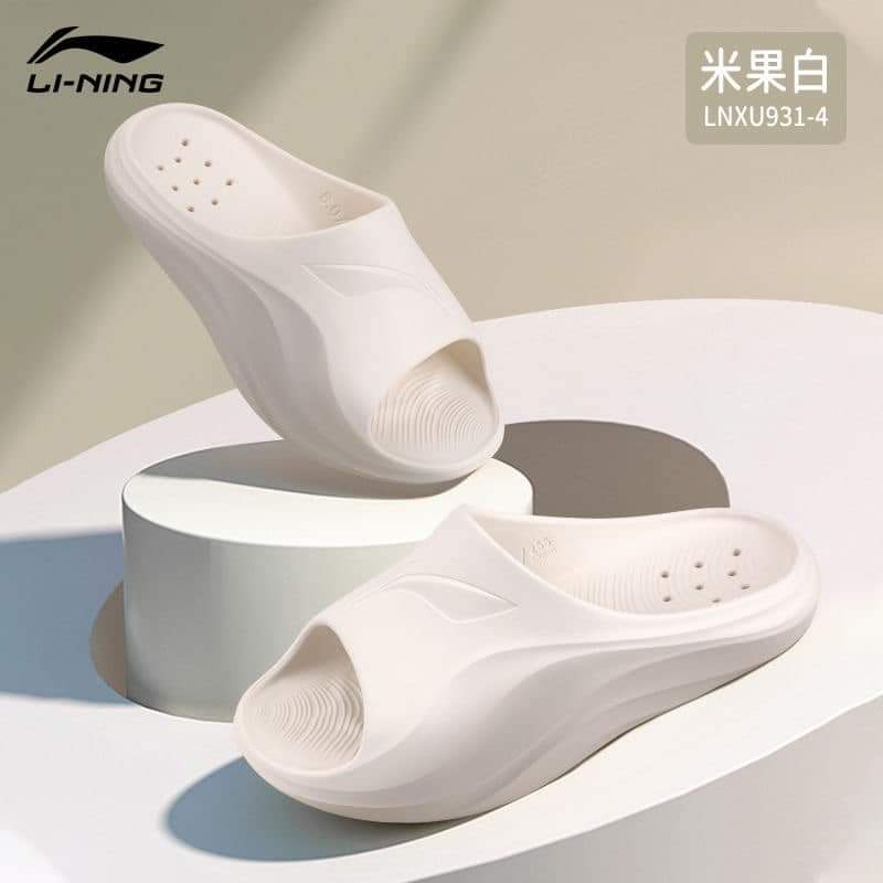 szdfsd aesrfd Dép đúc Lining chính hãng dép nam nữ Lining mẫu mới 2023 sdfgd zsxfcdxc