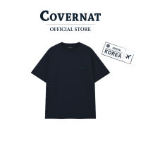 COVERNAT เสื้อยืด รุ่น Small Logo T-Shirt Navy (70113SSLSSU_S6NAXX)