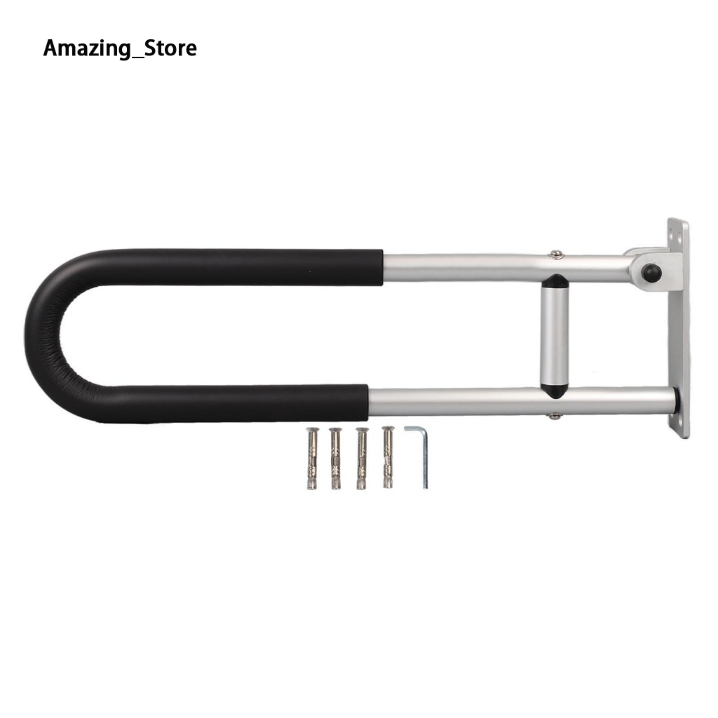 NiceOne flip armrest aluminum alloy is 23.6 inches long and easy to install in foldable bathrooms, used for bathrooms and washbasins ราคา 633 บาท*ส่งฟรี