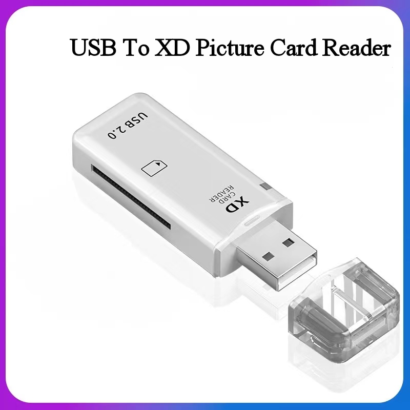 XD hình ảnh đầu đọc thẻ USB 2.0 Bộ nhớ Adapter cho Olympus máy ảnh Fuji chuyển đổi