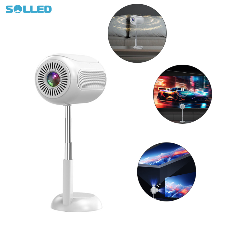TS-6 Mini Projector 4K UHD Projector Smartphone Projector Outdoor Movie Projectors Compatible For Android 11 OS WiFi6 ราคา 6,079 บาท*ส่งฟรี
