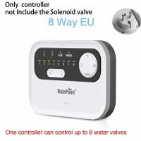 RAINPOINT 8 Station WiFi Smart Sprinkler Controller And Solenoid Valve Irrigation System Works With Sensor
