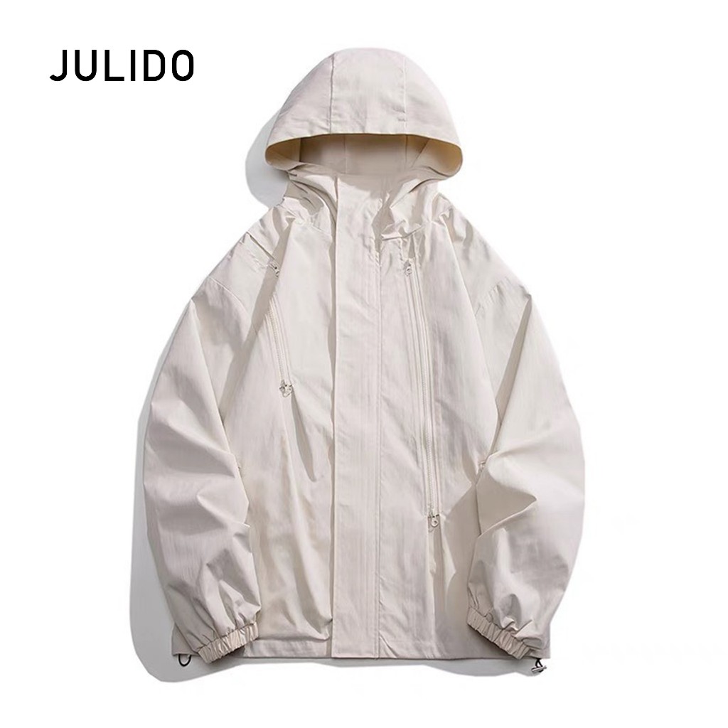 RSRY Áo khoác gió JULIDO nam chất liệu vải dù tráng bạc dày dặn chống tia uv RYESREYS