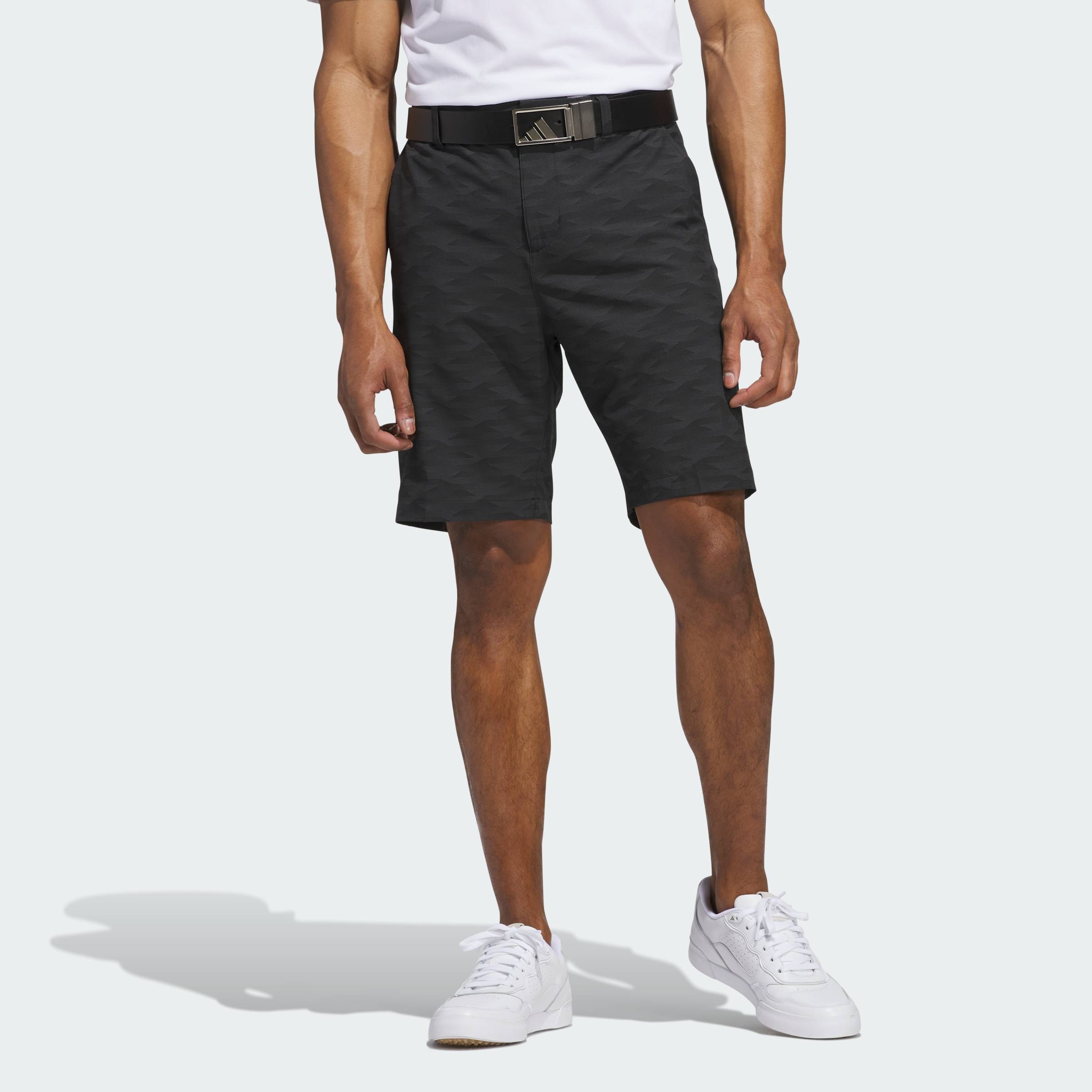[CHỈ 26-27.7-MUA 3 GIẢM 20%] adidas Đánh gôn Quần Short Golf Họa Tiết Ultimate365 Nam Đen JF4919