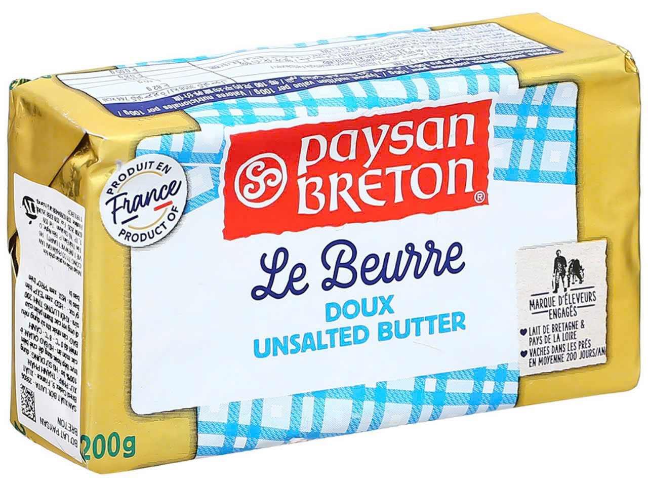 Bơ lạt Paysan Breton 200g