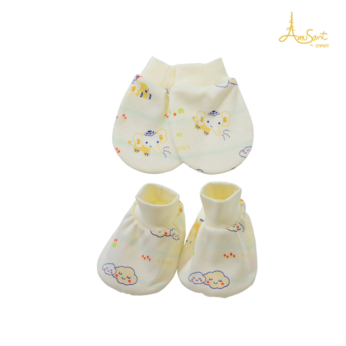 Amusant by Enfant ถุงมือ และ ถุงเท้า เด็กอ่อน EH9J60&EH9J61 ราคา 90 บาท*ส่งฟรี