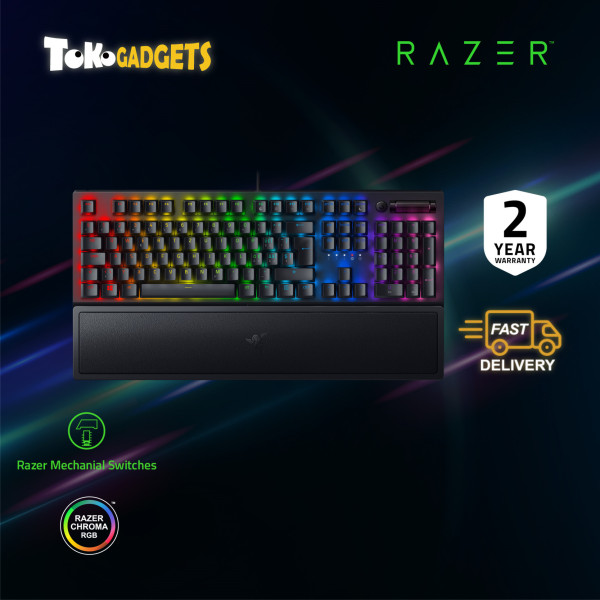 Razer™ BlackWidow V3 - Mechanical Gaming Keyboard- US Layout Singapore