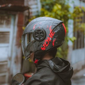 Mũ bảo hiểm 3/4 yohe 851 - gara20