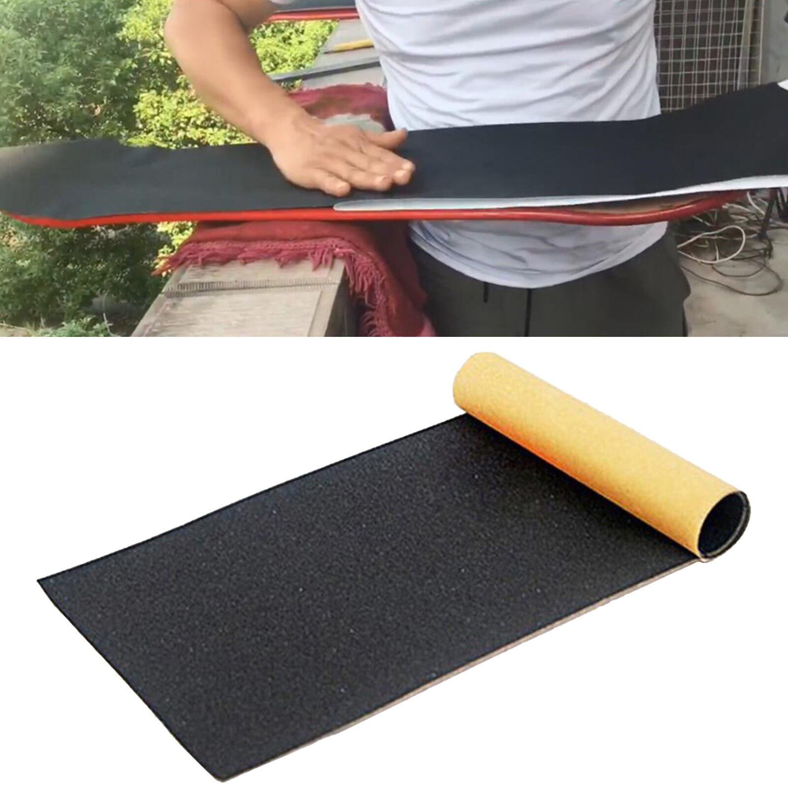 Anti Slip Sandpaper Sheet Easy To Trimming Tearproof Skateboards