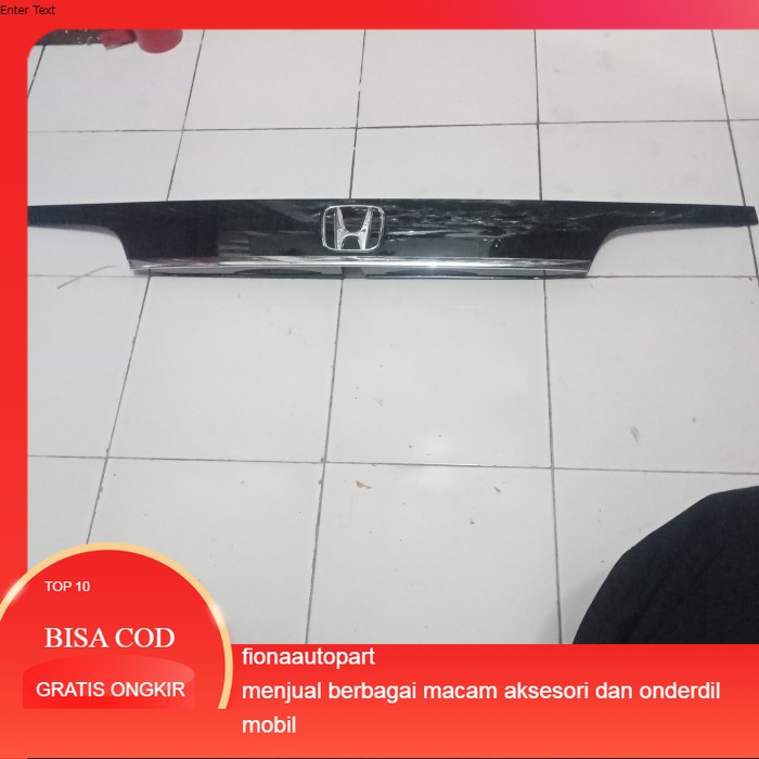 LIS bagasi CRV merek honda tranglid 2013=2014=2015 hitam croom Harga 760,000 rupiah*Gratis Ongkir